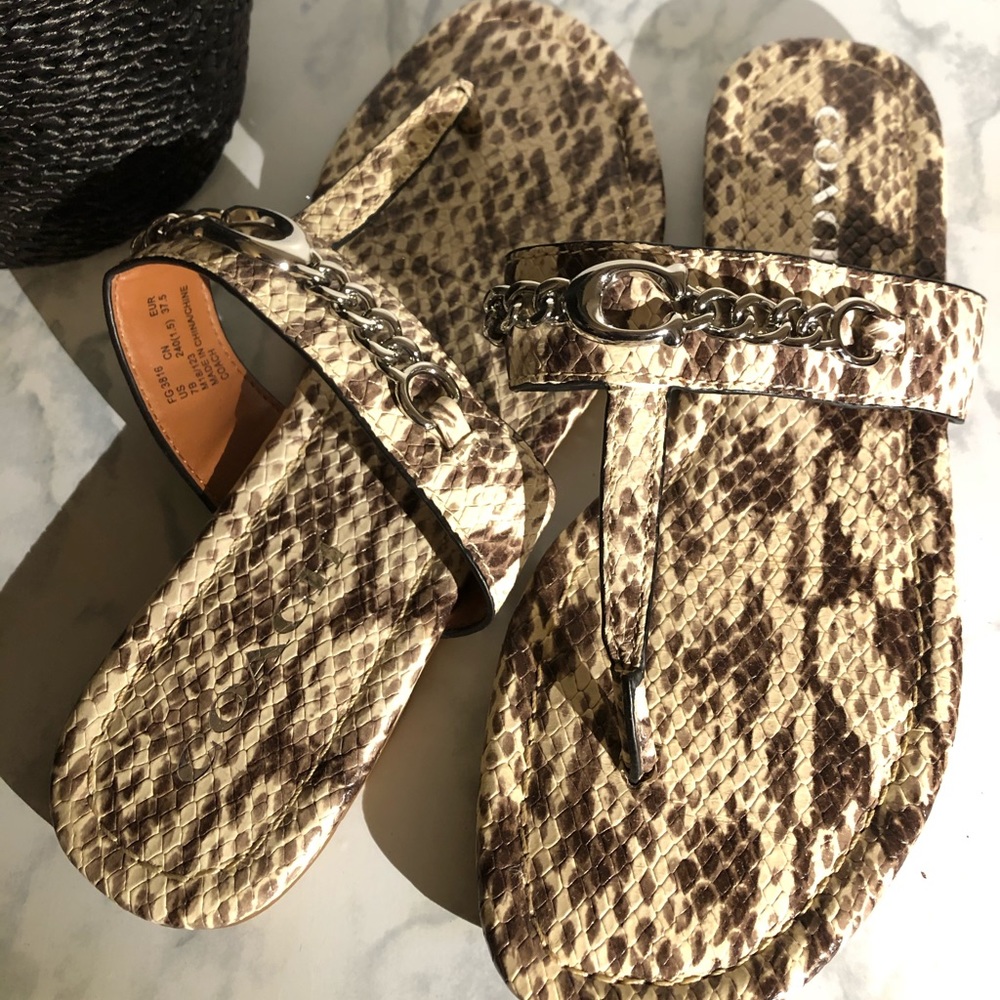 Coach Sandals - Picture 2 of 2